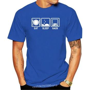 Novo Jesti, Spati Hack - Heker Računalniški Programer Ideja Za Darilo T-Shirt Fsociety Zgleduje 2021 Blagovne Znamke Majica S Kratkimi Rokavi Moški T-Shirt Fitnes Casua