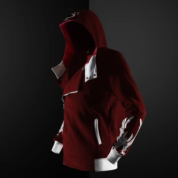 2021 Novo Morilec Moški pulover s kapuco Unisex Zadrga Jakno Street Fashion Osebnost Tiskanja Hoodie Morilec Hoodie Fant XL S-3XL