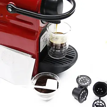 1PCS aparat za Kavo Večkratno uporabo iz Nerjavečega Jekla Vžigalnike Aparat Kapsule Filter za Nespresso Stroji Coffeeware Za Kuhinjo