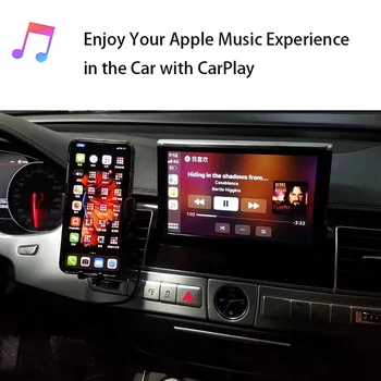 Brezžični Apple CarPlay Android Auto Ogledalo Vzvratno Kamero Vmesnik Za Audi A6 A7 RMC Sistem 2012 2013 2016 2017 2018