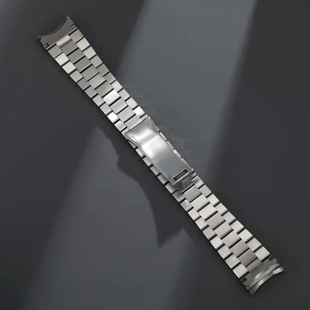 13mm 17 mm 20 mm 21 mm Trdnega Nerjavečega Jekla Jubilejne Ukrivljen Koncu Watch Trak Pasu, Primerni Za Rolex Watch