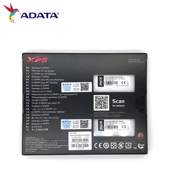 ADATA XPG D50 DDR4 3200 3600 4133MHz 16GB (2x8GB) 32GB (2x16GB) 64GB (2x32GB) komplet za namizni pomnilnik težki oklep RGB bela pomnilnik