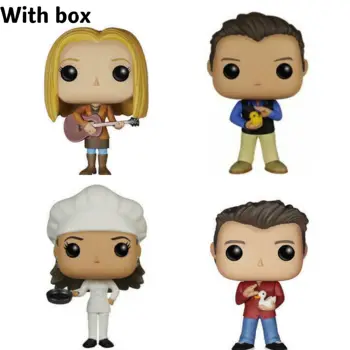 POP Prijatelji Rachel Monica Geller Chandler Bing JOEY Vinil figuric Zbirka Model Igrače za Otroke darilo, s box
