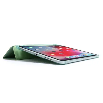 Smart Cover Za iPad 2020 2021 Primeru za 12,9 palčni Zložljivi Usnje Stojalo za Tablični računalnik iPad Pro 12 9 Primeru 2020 2021 z Imetnik Svinčnik