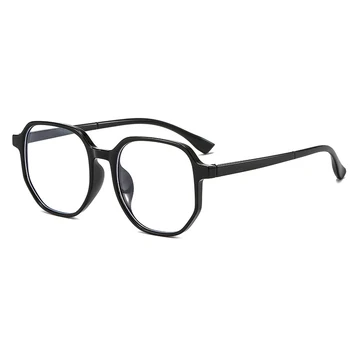Anti Modra Svetloba Očala Za Kratkovidnost Očala Kvadratnih Pregleden Optičnih Očal Okvir Ženske Moški Kratkovidno Očala -1.0, Da -4.0