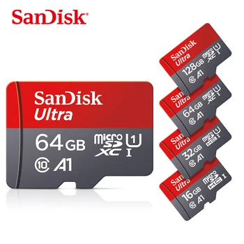 SanDisk Micro SD Pomnilniško Kartico Class10 TF card 16gb 32gb 64gb 128gb do 120Mb/s Uitra C10 cartao de memoria za samrtphone