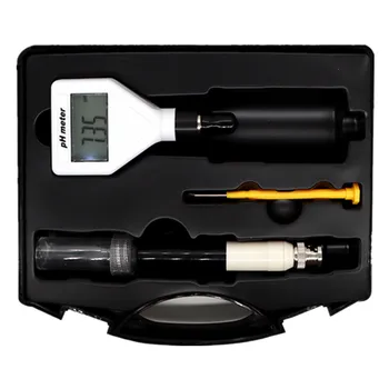 Digitalni Kožo PH Acidimeter Visoko Natančnost, PH-Meter Tester Repalceable Sonda Ozadja Kakovosti Vode Test za Meso, Sadje Kozmetični