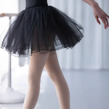 Ženske Ples Practing Balet Oblačila Stopnji Uspešnosti Barva Mehurček Multi-layer Gauzy Krilo