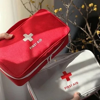 Prenosni Medicine Komplet za Prvo Pomoč Prostem Kampiranje Medicinske Vrečko reševalne Torbici Sili Kit Potovalno Zdravstveno Survival kit