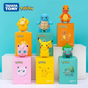 Japonska Živali Pokemon Številke Modela Lutke 5-8 cm Pet Zbirka TOMY Charmander Pikachu Božična Darila za Igrače Za Otroke