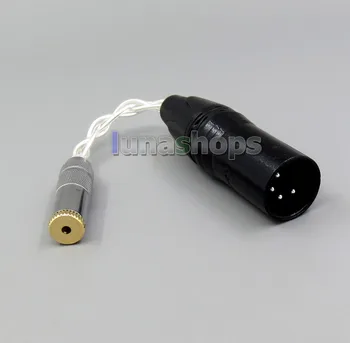 Silver Plated Zaščita 4pin xlr Moški-2,5 mm Uravnoteženo ženski audio adapter Pretvornik-kabel za XDP-300r AMP itd LN006064