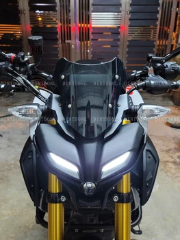 Za YAMAHA MT-15 M-SLAZ 2018 2019 2020 2021 Vetrobransko steklo vetrobransko steklo Zmanjšati-Brise Jasno MT 15 Motocikel Pribor Veter Deflektor
