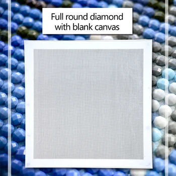 Prazno Klasičnih Teksturo Multi-funkcionalne Vezenje Celoten Krog Vaja Platno Praktično DIY Diamond Slikarstvo Lepilni Pribor