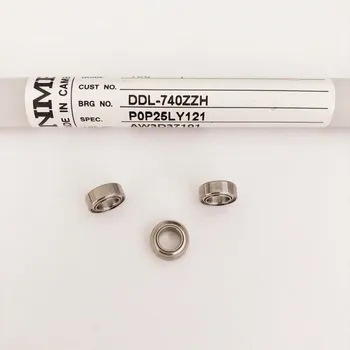 10pcs/50pcs original NMB iz nerjavečega jekla, ki nosijo DDL-740ZZ 4*7*2.5 mm SMR74ZZ miniaturni kroglični ležaji 4x7x2.5