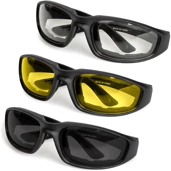 Modna Motoristična Očala Dirke Anti-glare Windproof Letnik Moški Ženske Varnostna Očala, Očala sončna Očala Zaščito za Oči