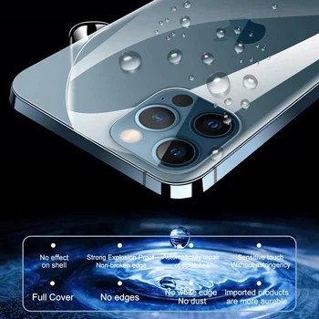 Polno Kritje Mat Hydrogel Film Za iPhone 11 12 MAX Pro Mini Zaslon Patron X XR XS 7 8 6 6S Plus SE 2020 Zadnji Film Ni Stekla