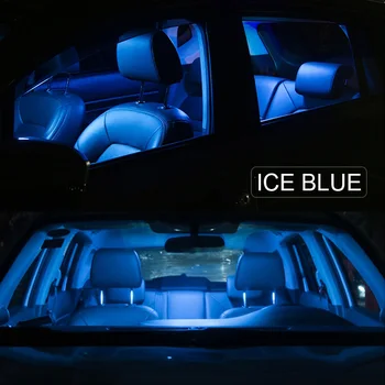 Za 2002-2013 Chevrolet Plaz Bel Avto Dodatki Canbus Napak LED Notranja Luč Zemljevid Dome registrske Tablice Svetlobe