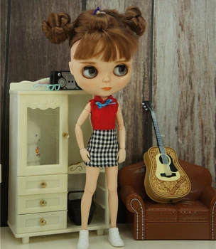 30 cm Lutka Obleko Modne Priložnostne za Blythe lutka obleko za licca Za Barbie Lutka Oprema Otroška Igrače Najboljše Dekle' Darilo