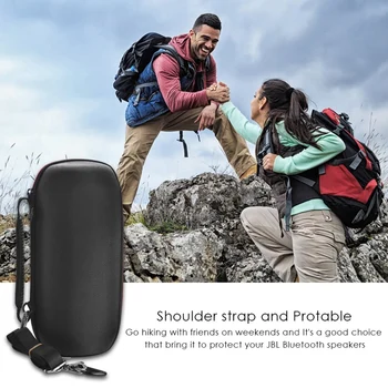 EVA Težko Vrečko Zaščitna Potovanja Shockproof Torbica Primeru za JBL Charge3 Polnjenje 3 Brezžični Bluetooth Zvočnik