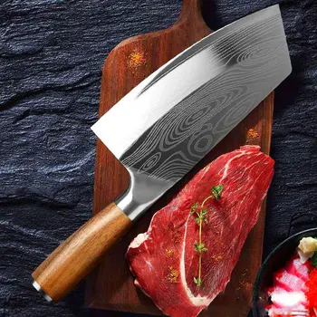 32*20 cm Kitajski Kuhar Nož iz Nerjavečega Jekla, Mesa, Zelenjave, Sekljanje, Rezanje Cleaver Kuhinjski Nož Gospodinjstvo, Kuhanje Orodja