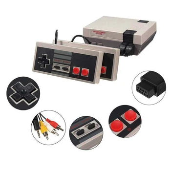 Vgrajen 620 Klasičnih Iger za NES Dvojno Gamepad Igralna Predvajalnik Mini TV Ročni Družinska Rekreacija Retro Video Igra Konzola AV-out