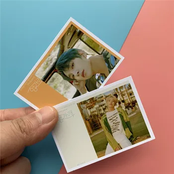 16pcs/set Kpop Sedemnajst Photocard nov album fotografija HD Tiskanje visoke kakovosti Dopisnica Lomo Sim K-pop sedemnajst novih turistov