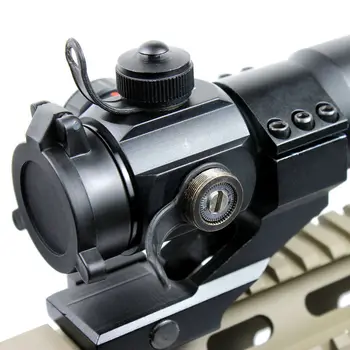 CILJ Taktično M3 Rdeča Zelena Pika Pogled Z L Oblikovan Nastavek Airsoft Riflescope Streljanje Lovsko Puško, Pištolo Za 20 MM Železniškega puška