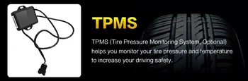 Avto Monitor TPMS Prilega Samo za Naše Trgovine Avto DVD Predvajalniki