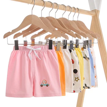 Otroške Hlače Za Dekleta Obleke, Risanka Otroški Poletni Plaži Ohlapne kratke Hlače za Malčke Baby Boy Priložnostne Hlače Cotton Candy Barve 2021