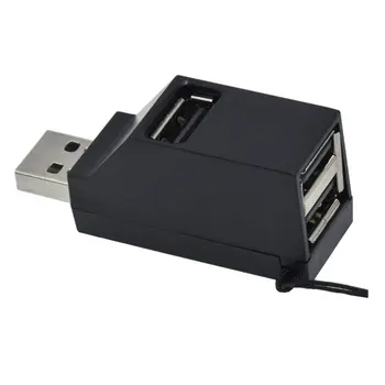 Mini USB 2.0/3.0 Hi-Speed Multi Port USB Hub Razdelilnik Hub Adapter Za PC Računalnik Za Prenosne Trde Diske