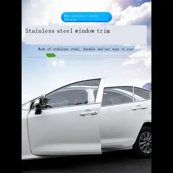 Samochodowe Dodatki Voiture Dekoracijo Zunanjost Nalepke Avto Dodatki Okno Telo 2019 2020 ZA Toyota Corolla Levin