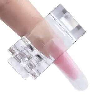 1PC Nail Art Crystal Podaljšanje Gel Določitvi Posnetek Hitro Gel Prst Razširitev Orodje