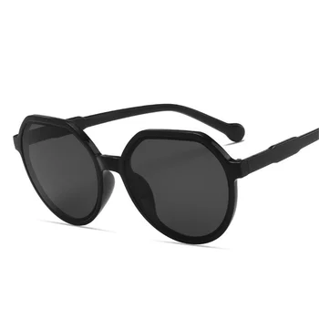 2021 Novo Preprost Krog Okvir Candy Barve Mačka Oči, Sončna Očala Ženski Retro Sončna Očala Trend Prostem Ulične Lep Očala