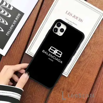 BalEncIAgasss girly luksuzne blagovne znamke Telefon Primerih za iPhone 11 12 pro XS MAX 8 7 6 6S Plus X 5S SE 2020 XR Mehke silikonske