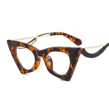 Moda Mačka Oči Ženska Optičnih Očal Na Recept Objektiv Majhnih Sličic Ženske Pregledna Očala Očala Okvirji