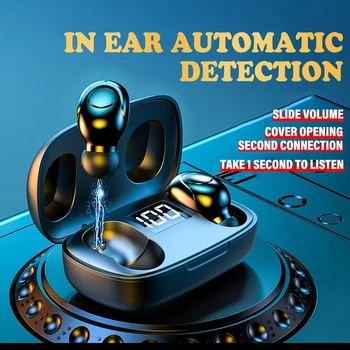 Slušalke Brezžične Slušalke TWS Slušalke Čepkov Gaming Čelade Slušalka Handfree Primerni Za Bluetooth PC Nepremočljiva Z Mic