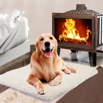 Pet Self-verwarming Deken Pozimi Hoge Kwaliteit Hond Kat Warme Slaap Matras Kleine Middelgrote Hond Kat Koralni Mačka Postelj Preproge