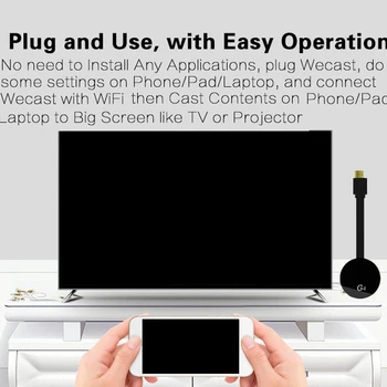 TV Palico MiraScreen G2 TV Dongle Sprejemnik HDMI je združljiv Miracast HDMI je združljiv združljiv Zaslonu TV Dongle Stick