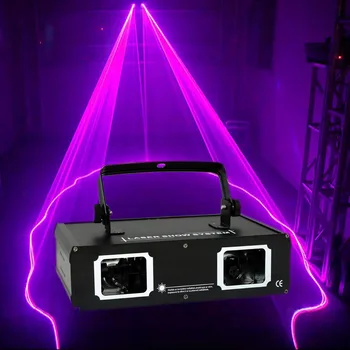 Vroče prodaje lasersko projekcijo disco laser RGB barvno DJ projektor, skener DMX512 stranka klub dom dekoracijo laser razsvetljavo