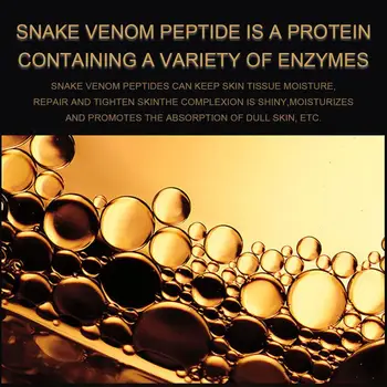 10pcs Snake Venom Peptid Vlažilno Masko In Popravilo Mask Anti-Aging Olje-nadzor Beljenje Koža Vlažilna Maska