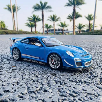 Bburago 1:18 Porsche 911 GT3 RS 4.0 dirke edition tlačno litje zlitine modela avtomobila Art Deco Igrača Zbirka orodij darilo tovarne