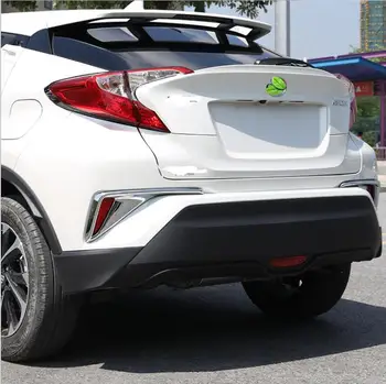 Za Toyota C-HR CHR chrome dodatki Zadnje Luči za Meglo okvir Pokrova Okraskov ABS Kroma Styling Zunanjosti dekoracijo 2017-2019