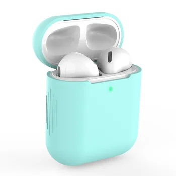 Silikonski Slušalke Zaščitni Pokrov Za Airpods Anti-sodijo Lupine Slušalke Lupini Primeru Za Apple Airpods 1/2 Slušalke Zajema