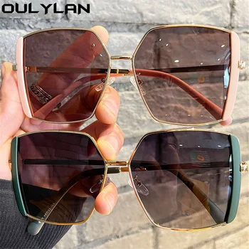 Oulylan Prevelik sončna Očala Ženske Modni Polarizirana sončna Očala za Moške blagovne Znamke Oblikovalec Kvadratnih Očala Moški Vožnje Očala