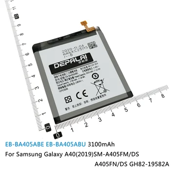 EB-BA405ABE EB-BA405ABU EB-BA505ABN EB-BA505ABU EB-BA606ABU Baterija Za Samsung Galaxy A40 SM-A405FM A50 A505F A60 SM-A606F