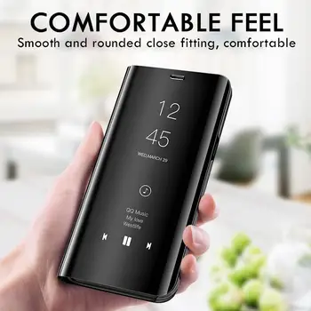 Coque Mi 10t Pro Primeru Ogledalo Flip Telefon Kritje Za Xiaomi Mi10t Mi 10t 10 T Pro Magnetno Stojalo Mi10tpro 6.67