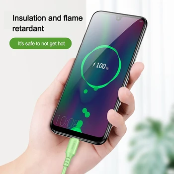 2020 Candy Barve Tekočine Mehki Silikonski Kabel, Hitro Polnjenje za iPhone 11 Pro za Huawei P40 za Samsung S20 Hitro Polnjenje Kabli