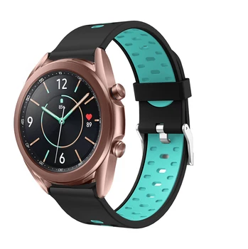 Mehke Silikonske 20 MM Šport Gledam Pasu Trak Za Samsung Galaxy Watch 3 41mm Prestavi S2 Smartwatch Zapestnica Za Huami Amazfit GTR 42mm