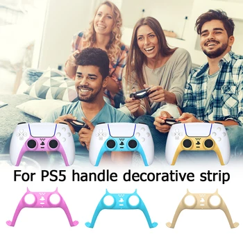 Palčko Ročaj Dekorativni Trak Elektronski Pralni Dodatki za PS5 Gamepad Kritje Lupini Igre Pribor