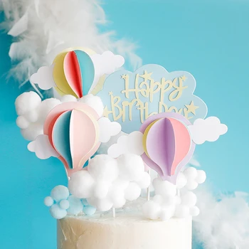Mavrica Torto Pokrivalo Happy Birthday Cake Vstavite Peka Sladice Torta Vrh Dekor Dobave Poroko Cupcake Torto Zastavo Stranka Dekoracijo